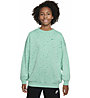 Nike Sportswear Club Fleece Oversize Crew J - Sweatshirt - Mädchen, Green