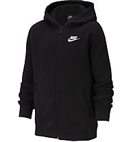 Nike Sportswear Full-Zip Hoodie - felpa con cappuccio - ragazzo, Black