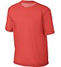 Nike Mesh Top - T-shirt fitness - donna, Red