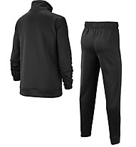 Nike Sportswear Play Futura - tuta sportiva - ragazzo, Black/White