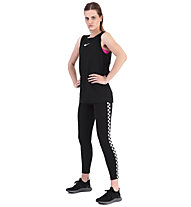 Nike Sportswear Swoosh - top fitness - donna, Black