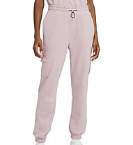 Nike Sportswear Swoosh French Terry - pantaloni fitness - donna, Pink