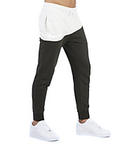 Nike Sportswear Swoosh French Terry Pants - pantaloni lunghi fitness - uomo, Beige/Brown