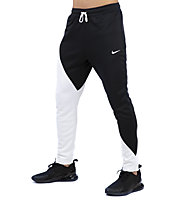 Nike Sportswear Swoosh Pants - pantaloni lunghi fitness - uomo, Black/White