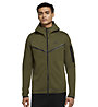 Nike Sportswear Tech Fleece - felpa con cappuccio - uomo , Dark Green 