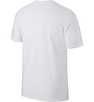 Nike Sportswear Tee - T-shirt fitness - uomo, White/Black