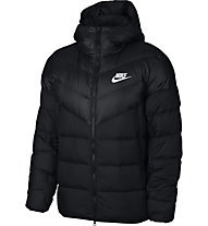 Nike Sportswear Windrunner Down Hooded - Winterjacke - Herren, Black