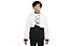 Nike SportswearAmplify  - felpa con cappucio- bambino, White/Black
