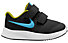 Nike Star Runner 2 - scarpe da ginnastica - bambino, Black/Light Blue