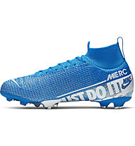 Nike Superfly 7 Elite FG Cleat - scarpe da calcio terreni compatti, Light Blue