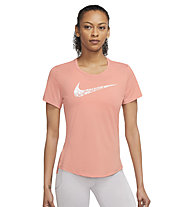 Nike Swoosh Run - Runningshirt - Damen, Pink