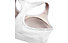 Nike Swoosh W - reggiseno sportivo medio sostegno - donna, White