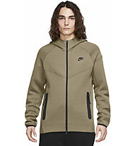 Nike Tech Fleece Full Zip Windrunner M - felpa con cappuccio - uomo, Green