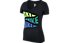 Nike Tee-V Varsity Pennant T-Shirt fitness donna, Black