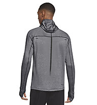 Nike Therma-FIT ADV Run Division - maglia con cappuccio running - uomo, Grey/Black