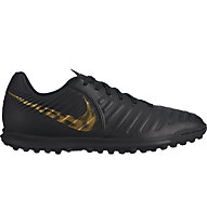 Nike Tiempo Legend 7 Club TF - scarpe da calcio per terreni duri, Black/Gold