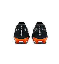 Nike Tiempo Legend 7 Elite FG - Fußballschuh kompakte Rasenplätze, Black/Orange