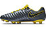 Nike Tiempo Legend 7 Elite FG - Fußballschuh kompakte Rasenplätze, Dark Grey/Yellow