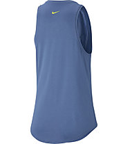 Nike W Training Tank - Top - Damen, Blue