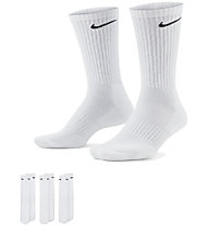 Nike U Everyday Cush Crew 3PR - Lange Socken - Herren, White