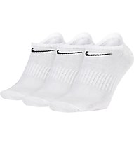 Nike Everyday Lightweight No-Show 3 pack - calzini corti, White