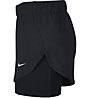 Nike 2-in-1 Training - pantaloni fitness - donna, Black