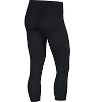 Nike Racer Running Crops - pantaloni running 3/4 - donna, Black