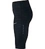 Nike Power Epic Lux - pantaloni running 3/4 - donna, Black