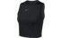 Nike Top Cropped W - top running - donna, Black