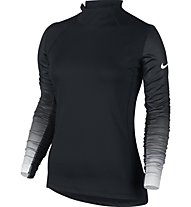 Nike Women's Nike Pro Hyperwarm Top - langärmliges Fitnessshirt für Damen, Black
