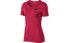 Nike Pro Top All Over Mesh - T-shirt fitness - donna, Red