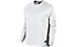 Nike Women Sportswear Bonded Top - langärmliges Damen-Fitnessshirt, White