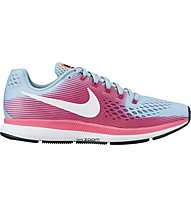 Nike Air Zoom Pegasus 34 - scarpe running - donna, Blue/Pink
