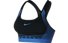 Nike Women Pro Hyper Classic Padded Sports Bra Reggiseno Sportivo, Blue/Black
