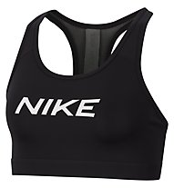 Nike Medium-Support Graphic Sports - Sport BH mittlerer Halt - Damen, Black