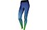 Nike Women's Nike Pro Hyperwarm Tight Pantaloni lunghi fitness donna, Blue/Green