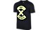 Nike X Glow - T-shirt calcio, Black/Volt