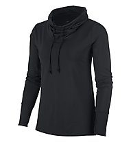 Nike Yoga Core Essential W's Cover Up - maglia a maniche lunghe - donna, Black