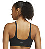 Nike Yoga Dri-FIT Indy W Ligh - reggiseno sportivo - donna, Black