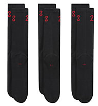 Nike Jordan Essentials Crew 3 Paar - Lange Socken - Herren, Black/Red