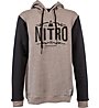 Nitro Triumph Men's Hooded Pullover, Brown Heather