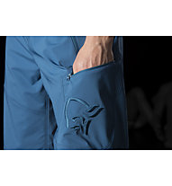 Norrona /29 flex1 - pantaloni corti trekking - uomo, Blue