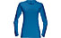 Norrona /29 tech - maglia a manica lunga trekking - donna, Blue