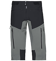 Norrona Fjørå flex1 - pantaloni corti trekking - uomo, Black/Grey