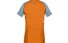 Norrona Fjora Equaliser Lightweight - t-shirt sport di montagna - donna, Orange/Green