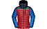 Norrona Lyngen down850 Hood - giacca piumino - uomo, Red/Blue