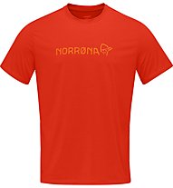 Norrona Norrøna tech - t-shirt - uomo, Red