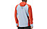 Norrona Senja warm1 Hood Ms - Fleece-Sweatshirt - Herren, Red/Grey