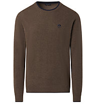 North Sails Crewneck 12GG - maglione - uomo, Brown