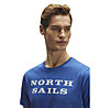North Sails S/S W/Graphic - T-shirt - uomo, Blue